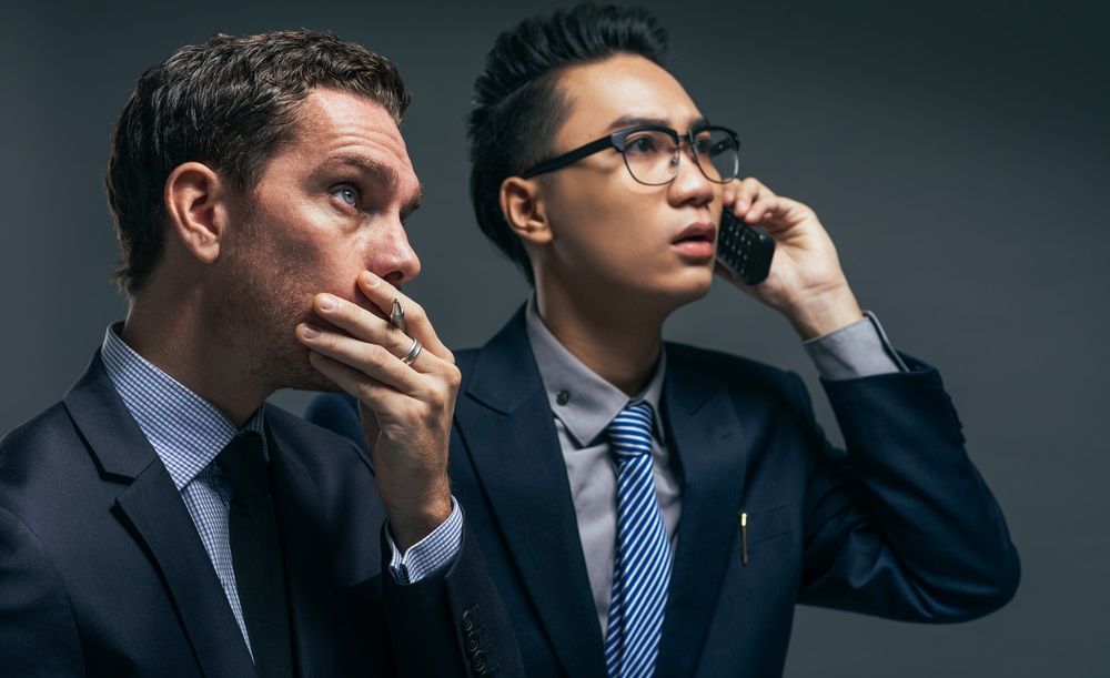 While the Federal Reserve is raising rates in response to improved economic news, traders seem to be worried about the political situation around the world.