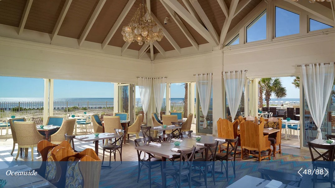 lunch at a Florida investing summit