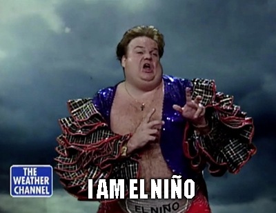 The National Oceanic and Atmospheric Administration (NOAA) predicts a mild winter this year … something about “El Niño,” which I hear is Spanish for “The Niño.”