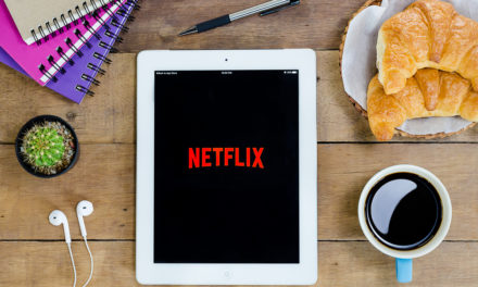 Netlfix on a Tablet