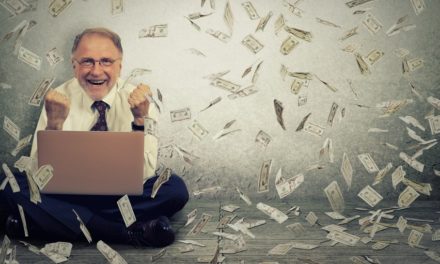 investor making lots of money