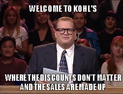 Discount department store Kohl’s Inc. (NYSE: KSS) is getting blasted today after it missed earnings expectations and cut guidance.