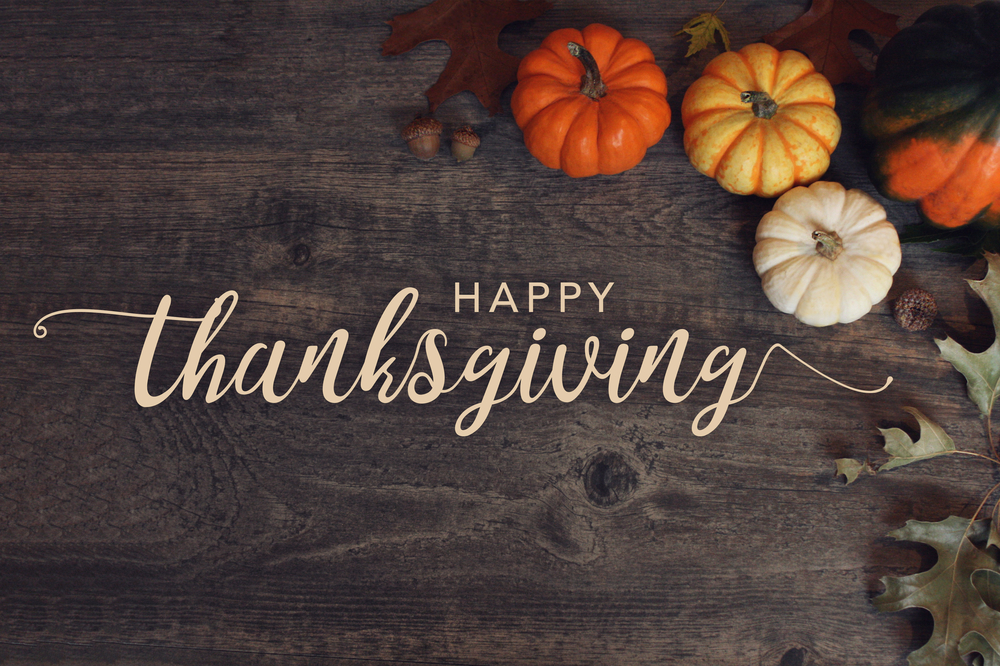 This is an amazing time of the year to be thankful for what we have. And to remember those who helped us become who we are.