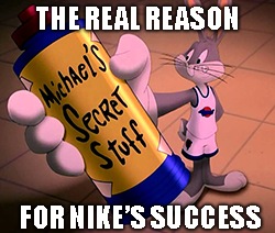 Nike Inc. (NKE) reported blowout quarterly earnings last night, riding the coattails of NBA G.O.A.T. Michael Jordan.