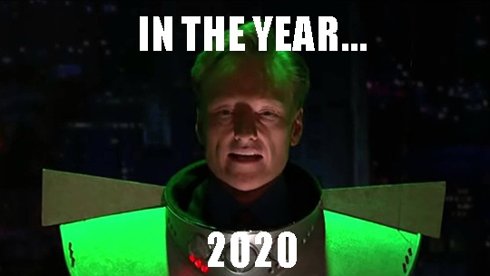 In the year 2020