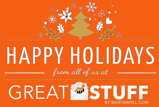 Happy Holidays from Great Stuff