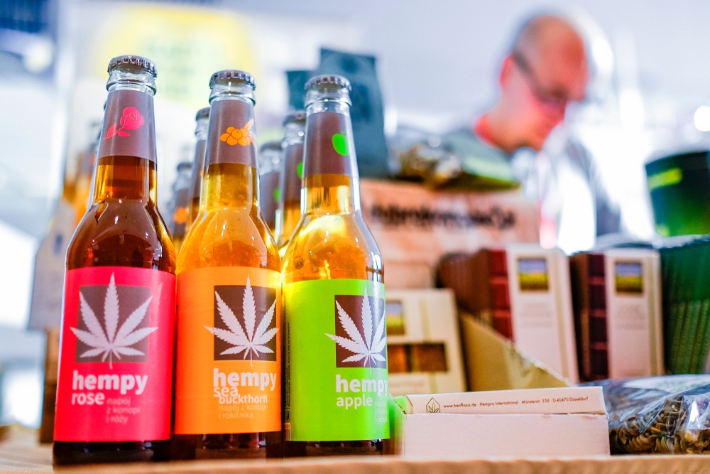 cannabis stock market boom from THC infused drinks