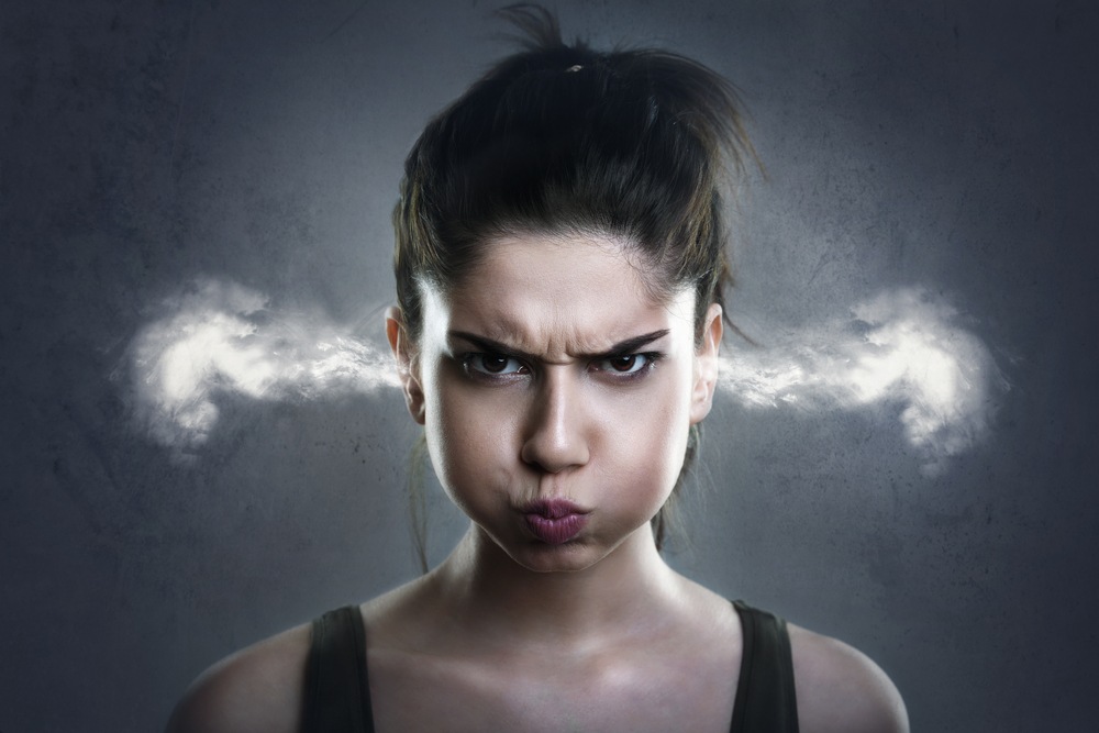 angry woman