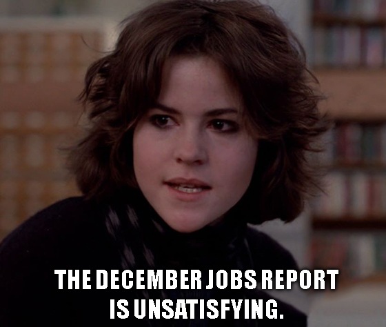 December’s jobs data was uninspiring. Luckily, Boeing had some spare clowns and monkeys to liven up Wall Street ahead of the weekend.