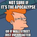Wall Street realizes that it might have … maybe … perhaps … possibly overreacted to the coronavirus outbreak.