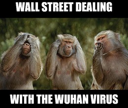 Welcome to Wall Street, where the corporate earnings reactions are made up … and the coronavirus doesn’t matter.