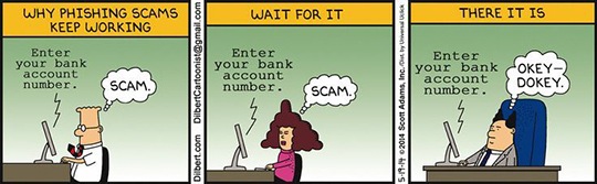 1. Don’t open any message, attachment or link you don’t recognize! 