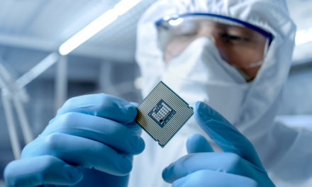 Semiconductors being created in a lab
