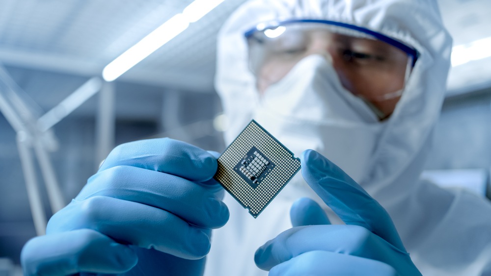 Semiconductors being created in a lab