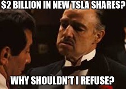 You know when a company says it’ll sell more shares, and investors get worried about shareholder dilution? Yeah … that didn’t happen with Tesla Inc. (TSLA).