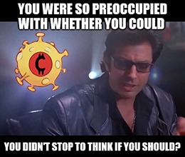 I have no idea if the CoronaCoin is a real thing, but I’m simultaneously disgusted and intrigued by the idea.