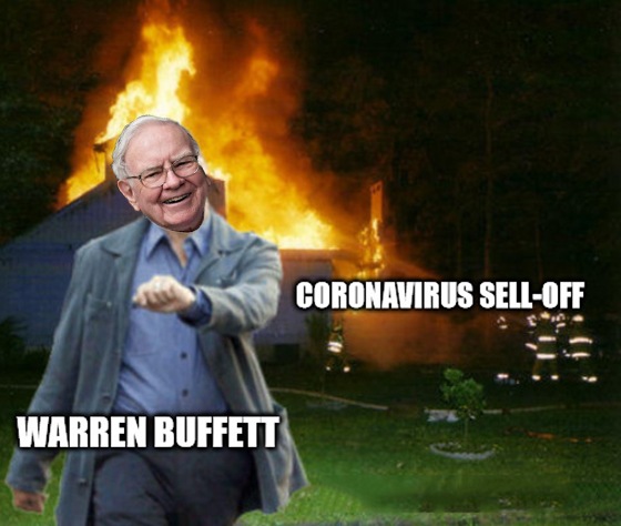 The coronavirus market sell-off might be good for Buffett, but you’re not a billionaire. You need a different plan, and Great Stuff has it!