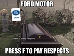 Have you cratered a Ford (F) lately?