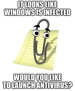 Microsoft (MSFT) joined the virus warning party today.