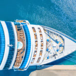 carnival cruise top view of cruise ship