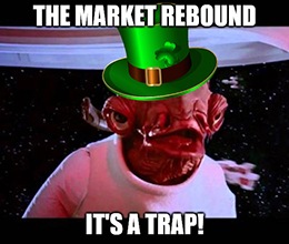 The market has seen so many dead cat bounces lately that these cats aren’t just bouncing … they’re dancing. Don’t be hypnotized — it’s a trap!