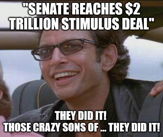 The White House and the Senate agreed to a $2 trillion stimulus package, but the COVID-19 fallout is far from over.