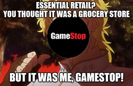 While virtually every other retail location is closing up shop to help stop the spread of COVID-19, GameStop Corp. (NYSE: GME) is staying open.