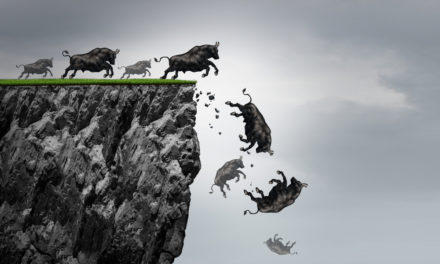 stocks will fall bulls falling off a cliff S&P 500