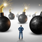 Safe Stocks dangerous stocks with bombs