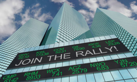 The financial world showed signs of optimism on Monday as the Dow Jones Industrial Average rallied more than 1,200 points.