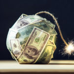 deficit ball of money about to explode