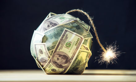 deficit ball of money about to explode