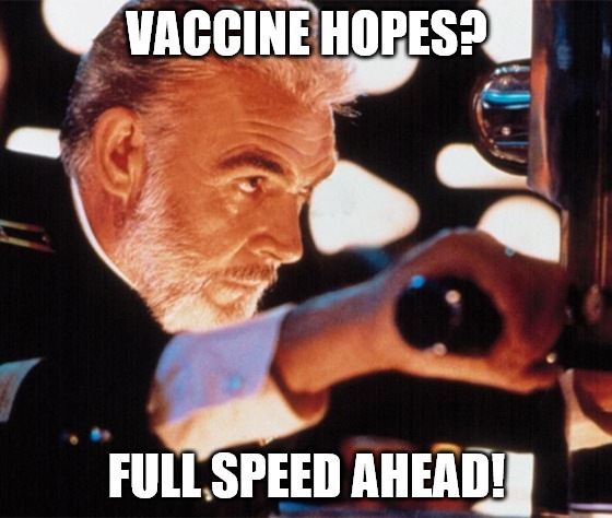 Positive vaccine data prompts stock market spike. Is this the beginning of the end for the coronavirus nightmare?