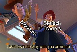 Moderna Inc. (Nasdaq: MRNA) announced that we’re one step closer to a vaccine, but traders didn't seem to care.