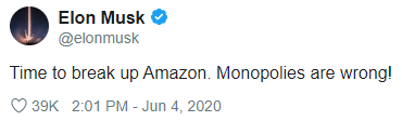 Some have argued that the $1.2 trillion e-commerce giant might be too big. So, the Poll of the Week is: Does Amazon need to be broken up?
