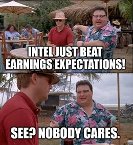 Intel once again delayed the release of its seven-nanometer semiconductors. 