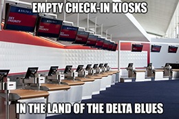 Delta reported a second-quarter loss of $9.01 per share as revenue collapsed 91% to $1.2 billion. 