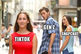TikTok is now the choice of a new generation, and it shows … especially in Snap’s quarterly earnings report.