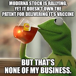If market volatility has a poster child this year, it’s Moderna Inc. (Nasdaq: MRNA).