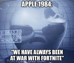 Video game maker Epic launched its extremely popular game Fortnite on both the Apple and Google app stores. 