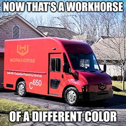 Today’s EV whippersnappers have a bit more of an edge thanks to industry leaders such as Tesla, and Workhorse Group Inc. (Nasdaq: WKHS) is taking full advantage. 