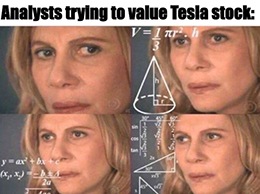 TSLA rose more than 8% today, riding on a price target increase from Wedbush Securities. 