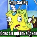 Tired of hearing that “stocks are not the economy?” The truth hurts … not as much as jumping on a bicycle without a seat, but it hurts.