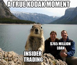 KODK surged more than 25% today after hedge fund D.E. Shaw disclosed a 5.2% stake in the company.