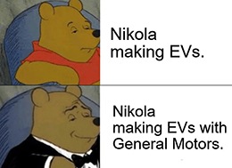 Nikola just announced that General Motors Co. (NYSE: GM) is acquiring an 11% stake in the electric vehicle (EV) maker. 