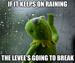 Correction? What correction? It’s business as usual in this volatile market … until the levee breaks, that is.