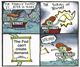 Retail sales data show that Wall Street’s rally might just be flirting with disaster. The Fed can't do a thing — it’s all up to Congress.