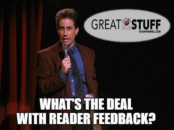What's the deal with Reader Feedback?