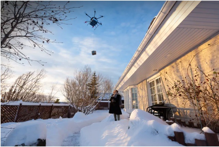 Drone startup Flytrex has a new partner. And it isn’t the only major U.S. company that’s trying out drones.