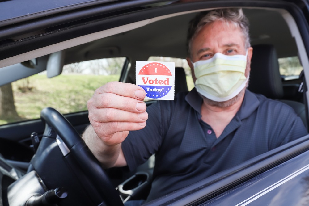 The presidential election is on Tuesday, November 3.